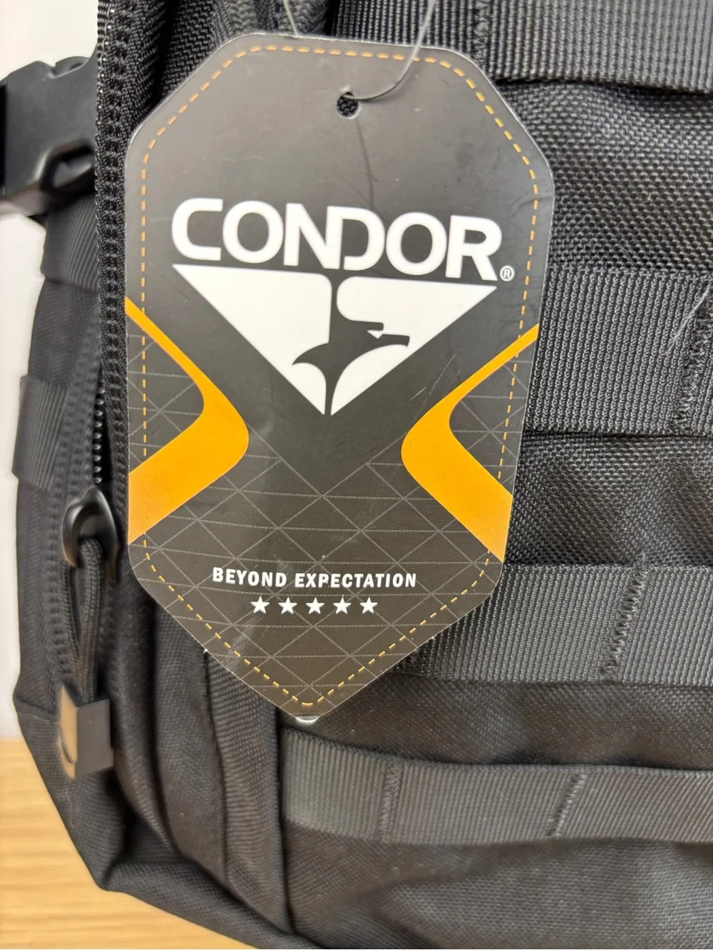 Condor Ambidextrous Black Sling Bag Tactical Military Style NWT